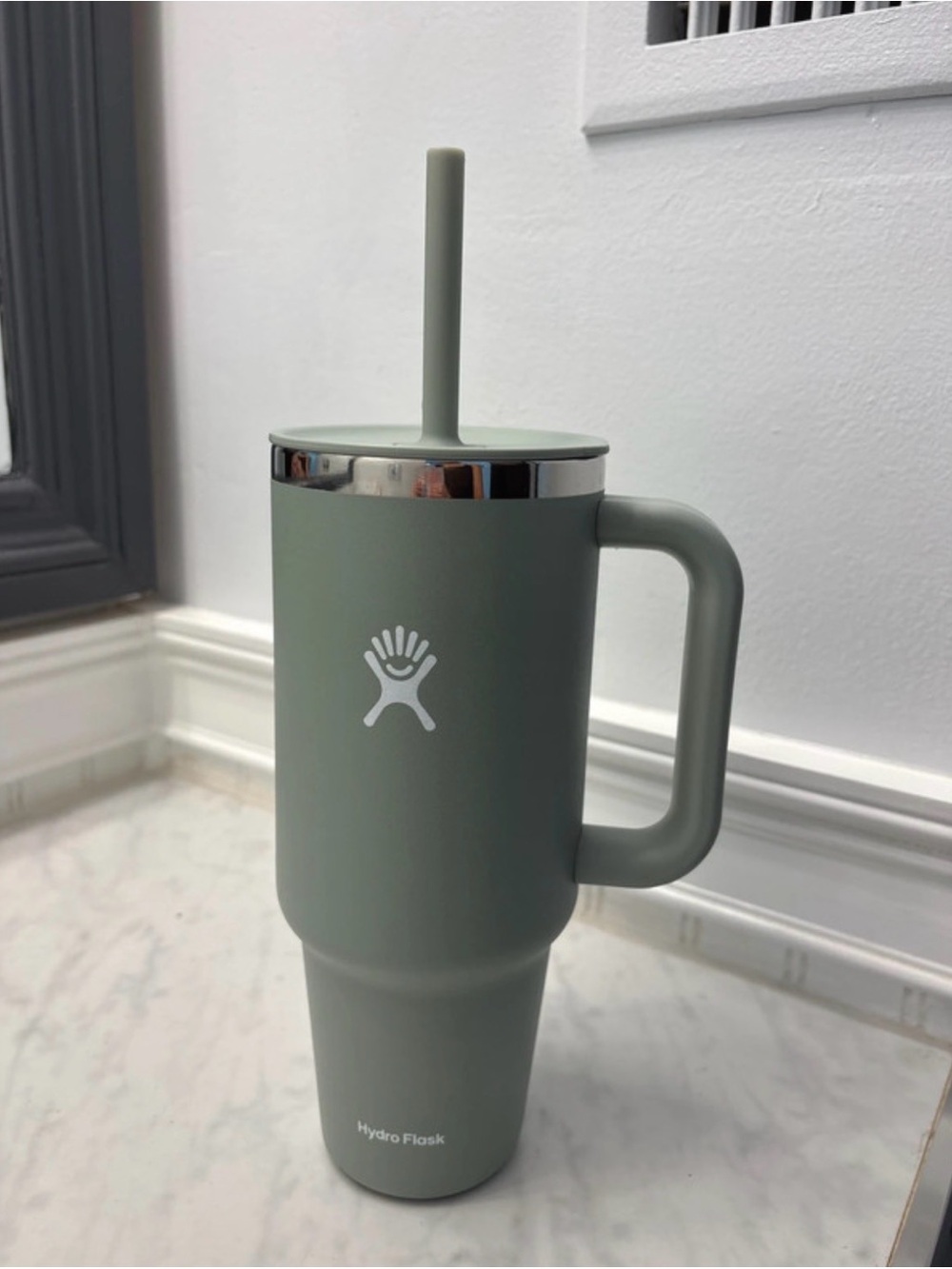 Hydro Flask Sage Green Insulated Tumbler